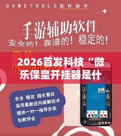 2026首发科技“微乐保皇开挂器是什么软件”2026开挂教程步骤