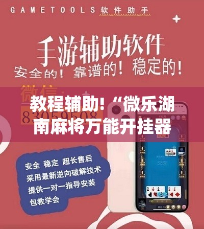 教程辅助!“微乐湖南麻将万能开挂器通用版”(辅助神器)开挂详细教程