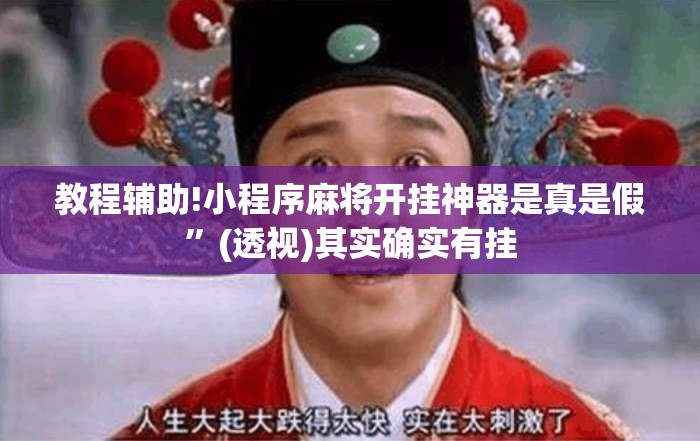 教程辅助!小程序麻将开挂神器是真是假”(透视)其实确实有挂