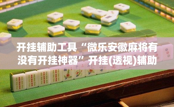 开挂辅助工具“微乐安徽麻将有没有开挂神器”开挂(透视)辅助神器