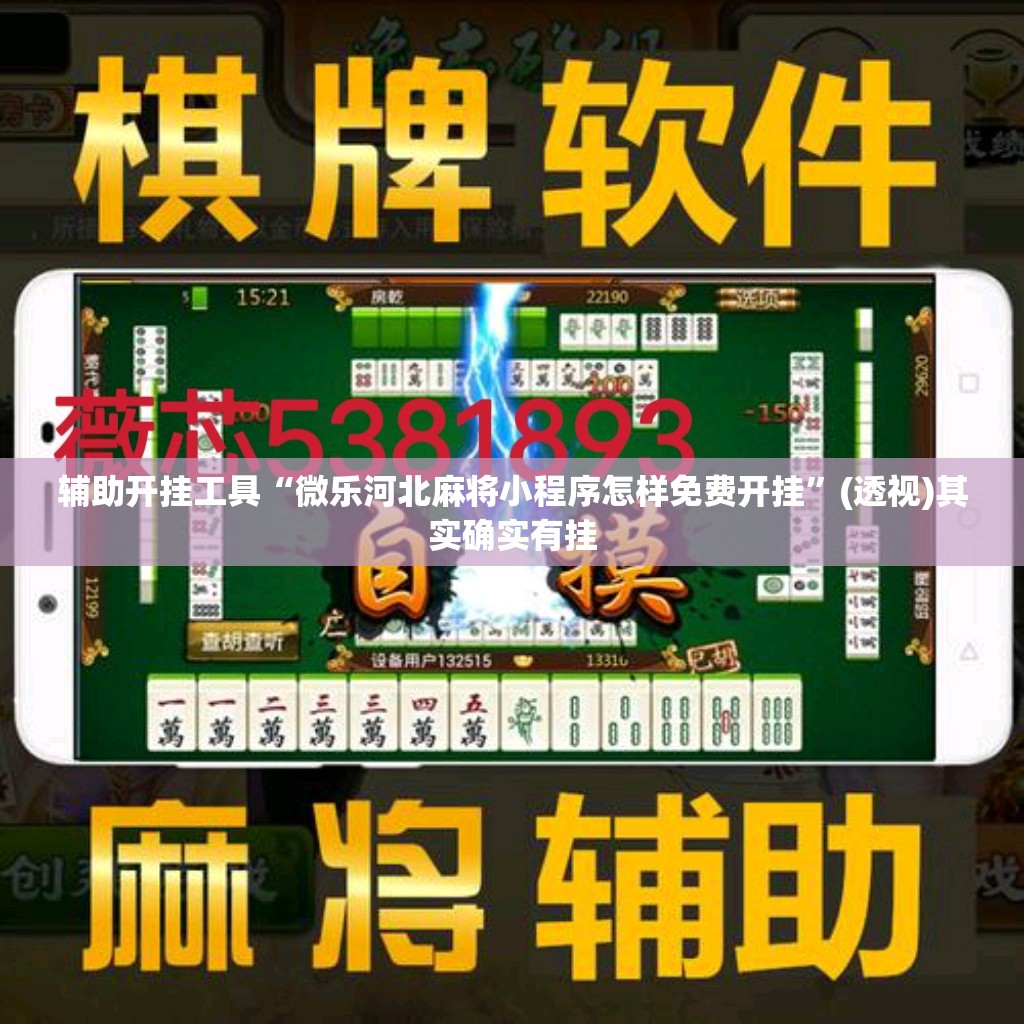 辅助开挂工具“微乐河北麻将小程序怎样免费开挂	”(透视)其实确实有挂