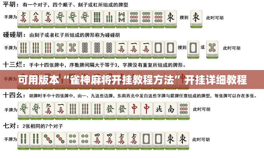 可用版本“雀神麻将开挂教程方法	”开挂详细教程