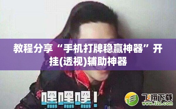 教程分享“手机打牌稳赢神器”开挂(透视)辅助神器