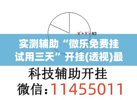 实测辅助“微乐免费挂试用三天”开挂(透视)最新辅助详细