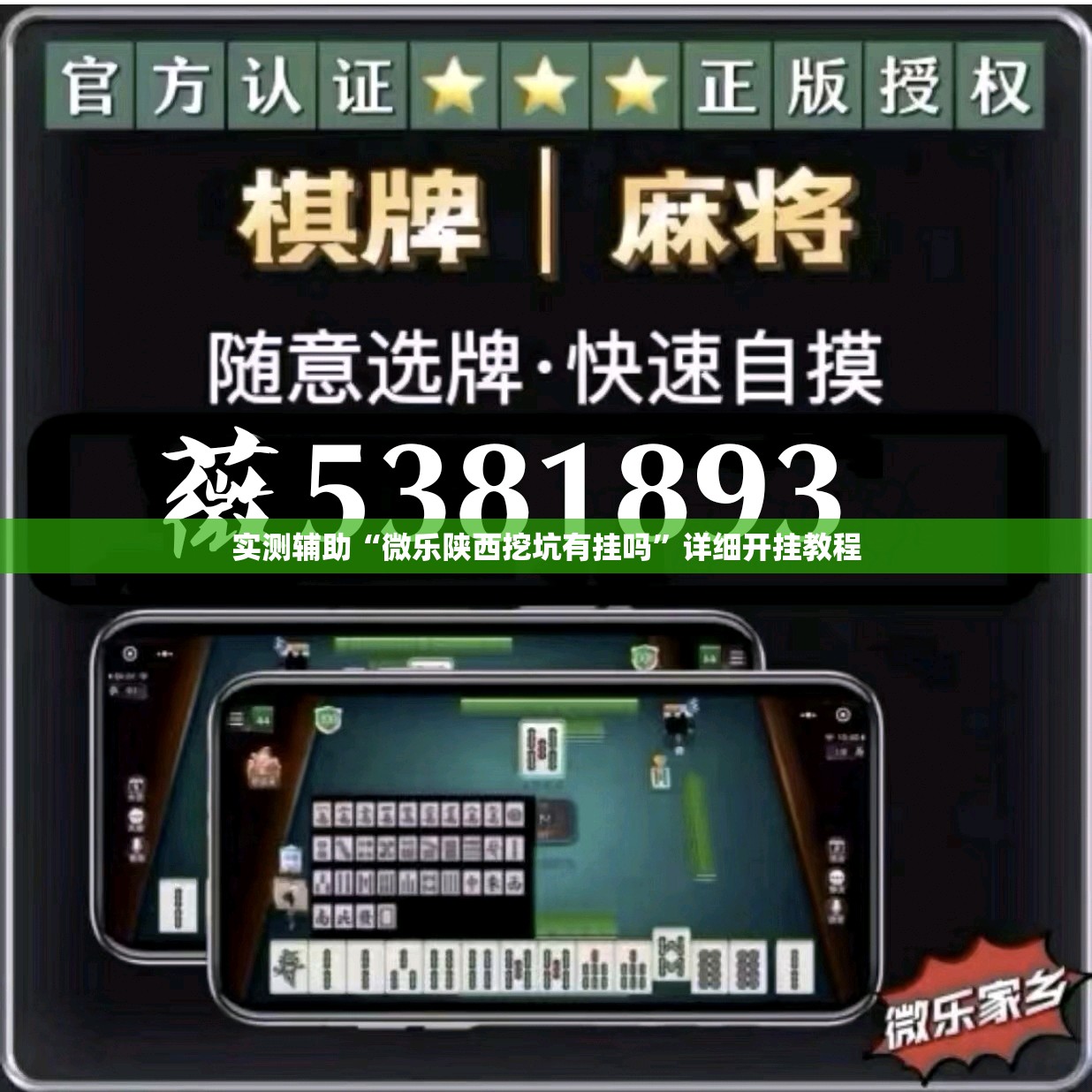 实测辅助“微乐陕西挖坑有挂吗”详细开挂教程