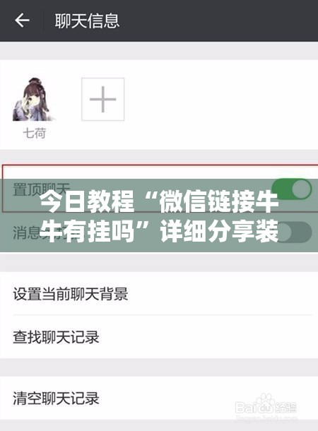 今日教程“微信链接牛牛有挂吗”详细分享装挂步骤