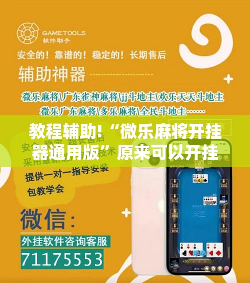 教程辅助!“微乐麻将开挂器通用版”原来可以开挂