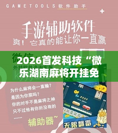2026首发科技“微乐湖南麻将开挂免费下载安装”开挂辅助脚本+详细开挂安装教程