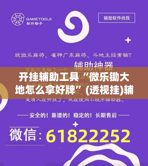 开挂辅助工具“微乐锄大地怎么拿好牌”(透视挂)辅助下载教程