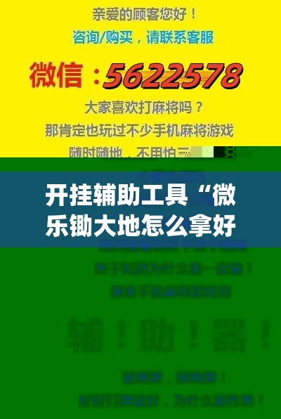 开挂辅助工具“微乐锄大地怎么拿好牌	”(透视挂)辅助下载教程