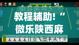 教程辅助!“微乐陕西麻将万能开挂器”(透视)其实确实有挂