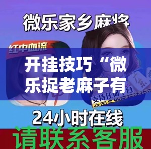 开挂技巧“微乐捉老麻子有没有开挂神器”开挂详细教程
