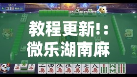 教程更新!：微乐湖南麻将怎么提高胜率”细辅助教程分享