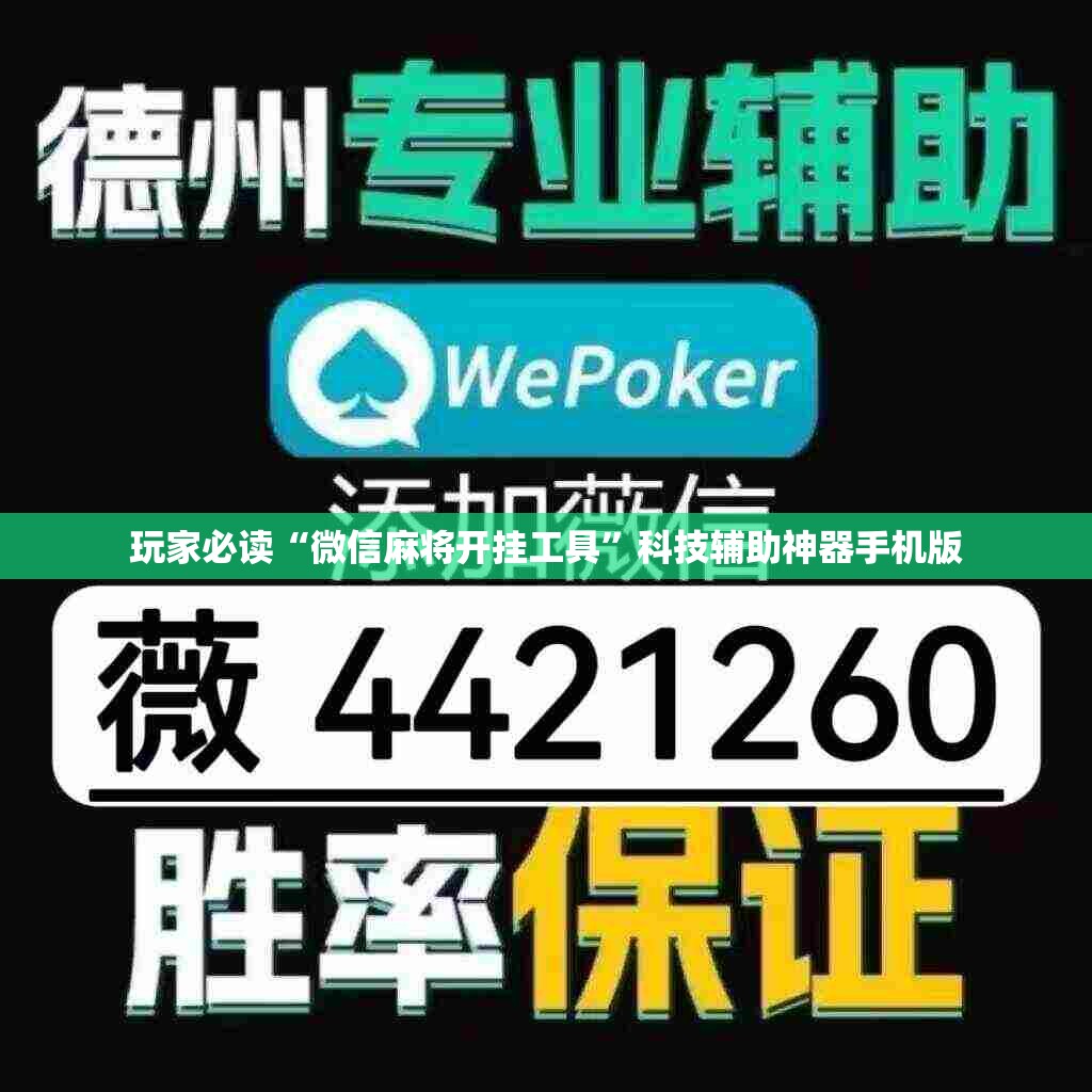 玩家必读“微信麻将开挂工具”科技辅助神器手机版