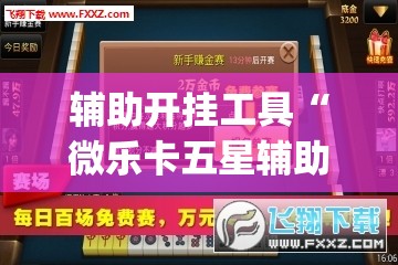 辅助开挂工具“微乐卡五星辅助器”(透视)其实确实有挂