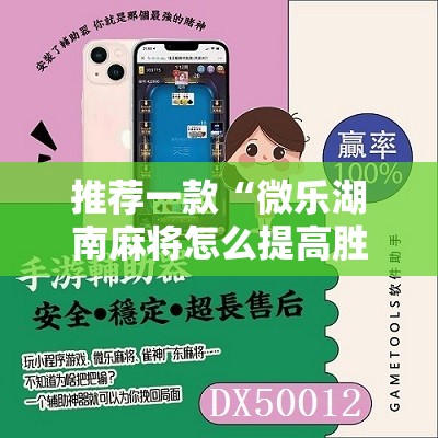 推荐一款“微乐湖南麻将怎么提高胜率”科技辅助神器手机版