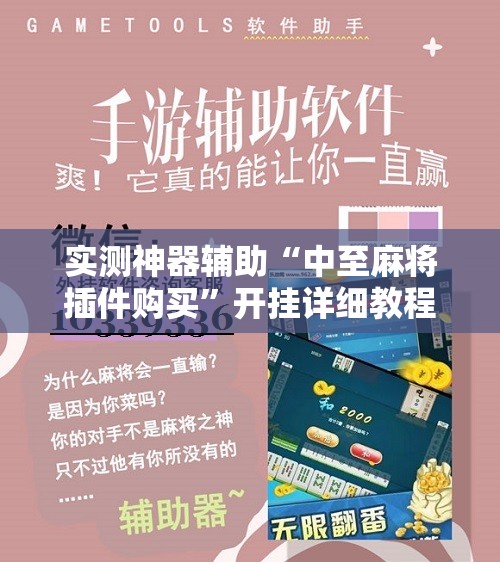 实测神器辅助“中至麻将插件购买”开挂详细教程