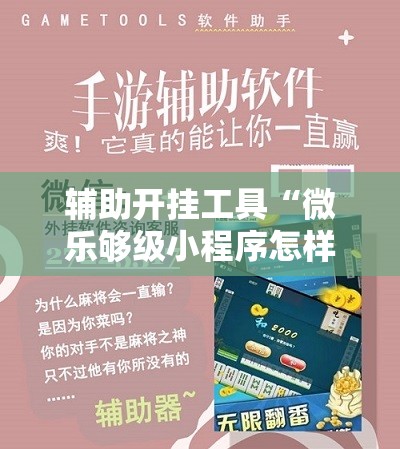 辅助开挂工具“微乐够级小程序怎样免费开挂	”详细外挂透视辅助软件教程