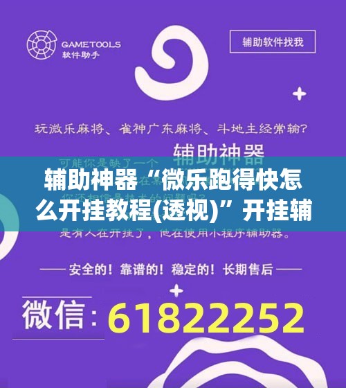 辅助神器“微乐跑得快怎么开挂教程(透视)”开挂辅助脚本+详细开挂安装教程