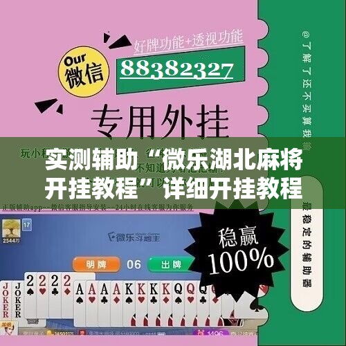 实测辅助“微乐湖北麻将开挂教程”详细开挂教程