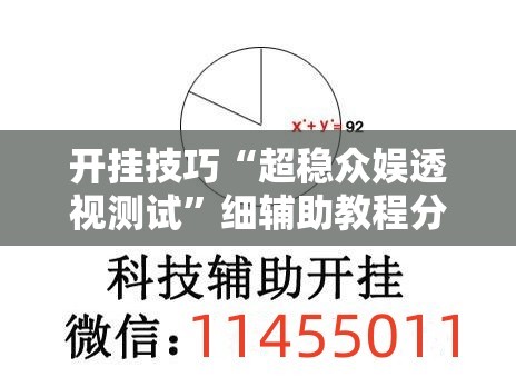 开挂技巧“超稳众娱透视测试”细辅助教程分享