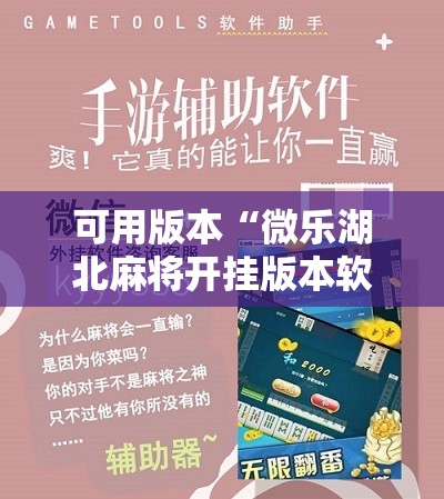 可用版本“微乐湖北麻将开挂版本软件”开挂辅助脚本+详细开挂安装教程