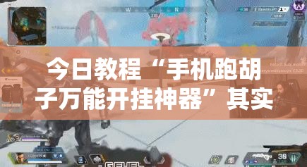 今日教程“手机跑胡子万能开挂神器”其实确实有挂