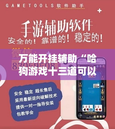 万能开挂辅助“哈狗游戏十三道可以开挂吗”(透视)其实确实有挂