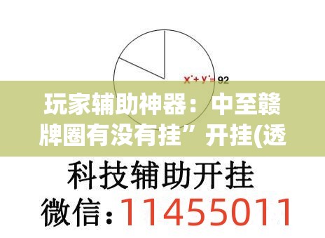 玩家辅助神器：中至赣牌圈有没有挂”开挂(透视)辅助教程