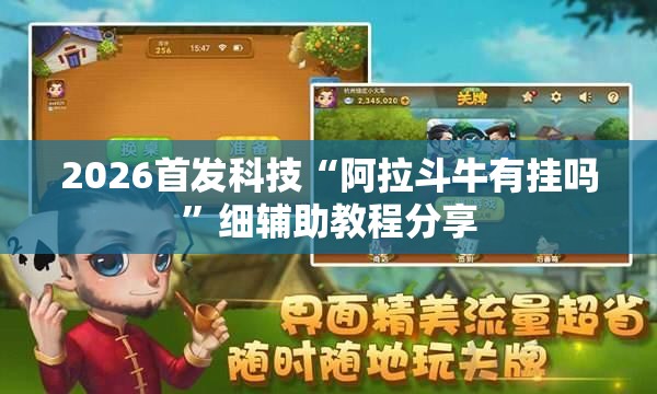 2026首发科技“阿拉斗牛有挂吗”细辅助教程分享