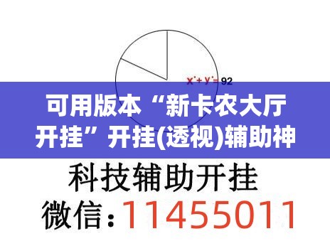 可用版本“新卡农大厅开挂”开挂(透视)辅助神器