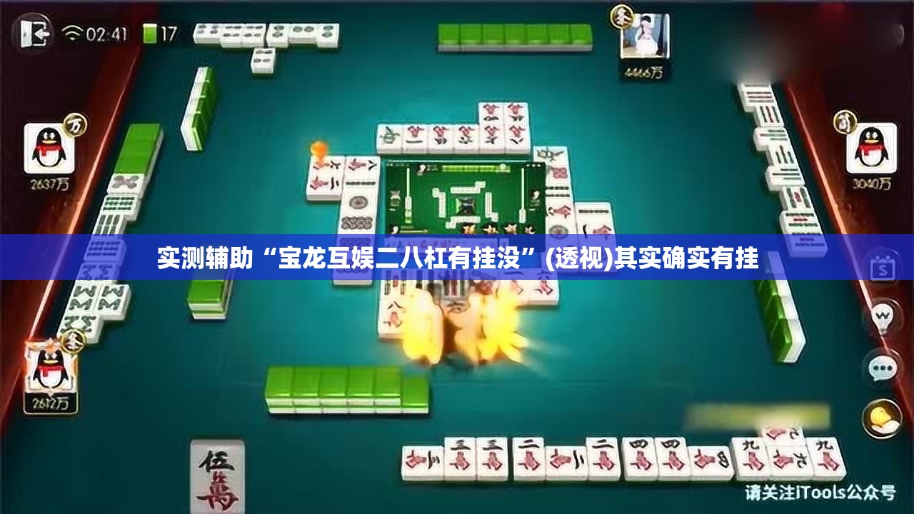 实测辅助“宝龙互娱二八杠有挂没”(透视)其实确实有挂
