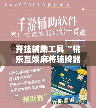 开挂辅助工具“桃乐互娱麻将辅牌器”细辅助教程分享