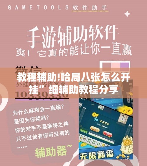 教程辅助!哈局八张怎么开挂”细辅助教程分享