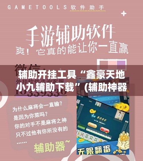 辅助开挂工具“鑫豪天地小九辅助下载”(辅助神器)开挂详细教程