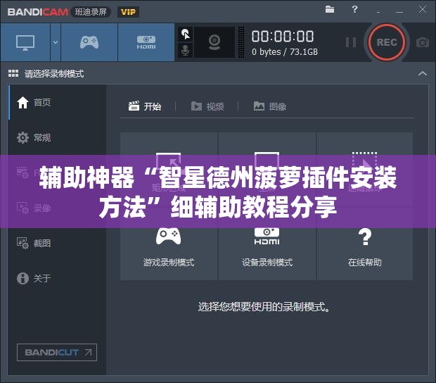 辅助神器“智星德州菠萝插件安装方法”细辅助教程分享