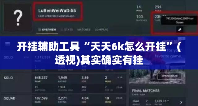 开挂辅助工具“天天6k怎么开挂”(透视)其实确实有挂