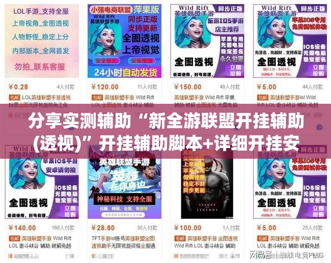 分享实测辅助“新全游联盟开挂辅助(透视)”开挂辅助脚本+详细开挂安装教程