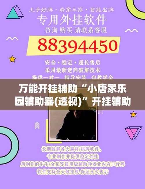 万能开挂辅助“小唐家乐园辅助器(透视)”开挂辅助脚本+详细开挂安装教程
