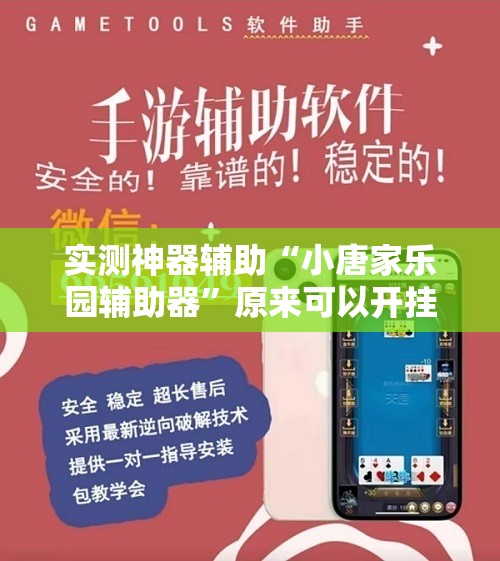 实测神器辅助“小唐家乐园辅助器”原来可以开挂