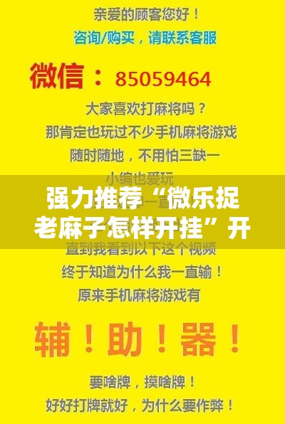 强力推荐“微乐捉老麻子怎样开挂”开挂详细教程